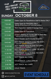 RACEMOTIVE FALL FINALE - POCONO - OCT 8 - Fan (Non-Driver/Crew)