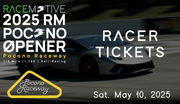 2025 RACEMOTIVE Pocono Season Opener - Racer (Covers the Driver Only)
